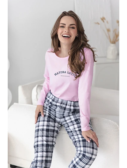 3626 DÁMSKÉ DLOUHÉ PYŽAMO ISOLDA S–XL 3626 DÁMSKÉ DLOUHÉ PYŽAMO ISOLDA S–XL