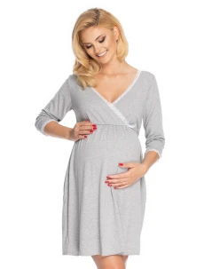 ~Koszula nocna ciążowa model 147509 PeeKaBoo