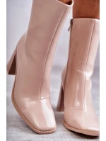 Boty na podpatku  model 173599 Step in style