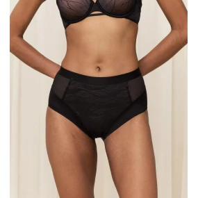 Dámské kalhotky Airy Sensation Maxi - černé - TRIUMPH