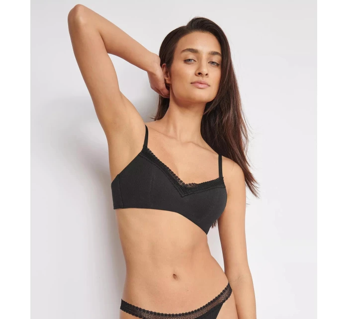 sloggi GO Ribbed R P - BLACK - SLOGGI BLACK - SLOGGI