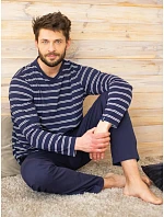 Pyžamo Key MNS 369 B26 dlouhé rukávy, velikosti M–2XL Pyžamo Key MNS 369 B26 dlouhé rukávy, velikosti M–2XL