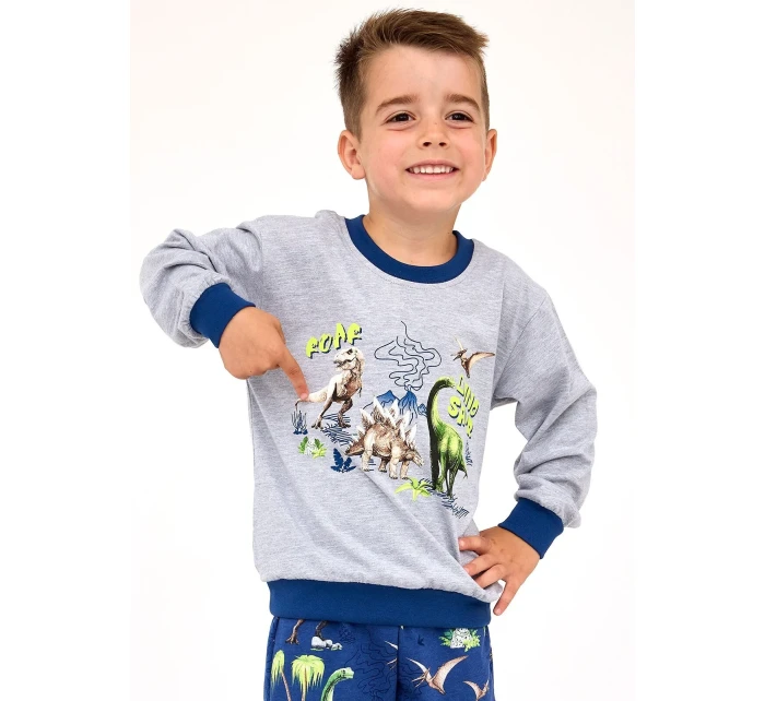 Cornette Kids Boy 593/163 Dinosauří pyžamo délka/r 98-128