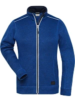 JN Dámská pracovní pletená fleece bunda Solid 02.0 dark royal model 22493599 - Daiber JN Dámská pracovní pletená fleece bunda Solid 02.0 dark royal model 22493599 - Daiber