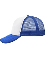 Daiber MB 70 5 panelová polyesterová síťovaná kšiltovka 03.0070 white/royal