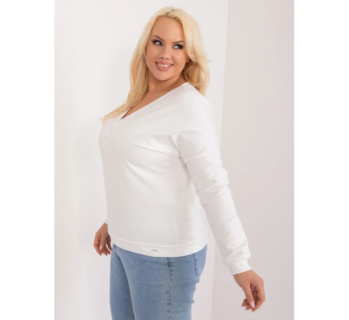 Bluzka RV BZ model 21271976 ecru - FPrice Bluzka RV BZ model 21271976 ecru - FPrice