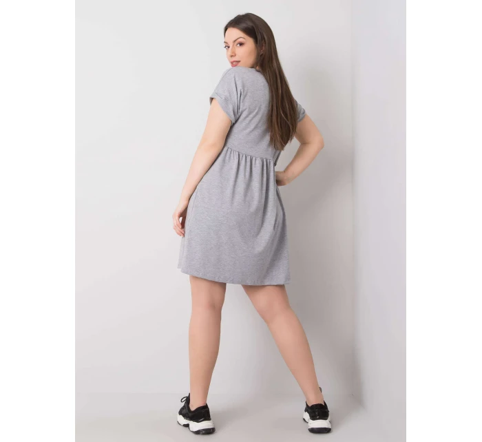 Šaty RV SK 6292.09P šedá