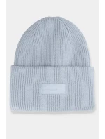 Dámská zimní čepice s logem model 21946794 modrá - 4F