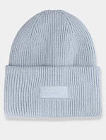 Dámská zimní čepice s logem 4FAW23ACAPF295-34S modrá - 4F