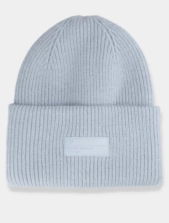 Dámská zimní čepice s logem  4FAW23ACAPF295-34S modrá - 4F