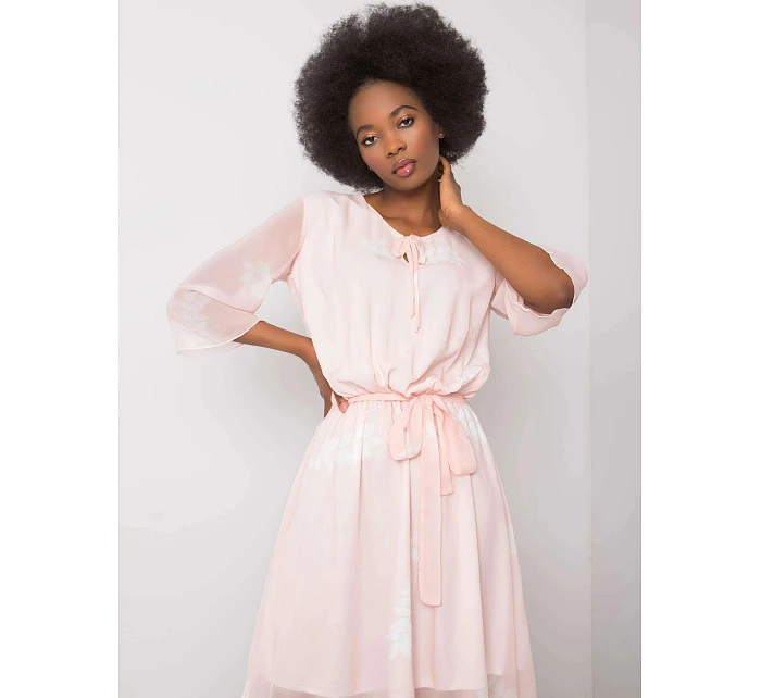 Šaty LK SK model 22084616 světle růžové Lakerta - FPrice