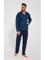 Pyžamo Cornette 114/88 délka/rukávy S–2XL, rozepínací Pyžamo Cornette 114/88 délka/rukávy S–2XL, rozepínací