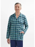 Pánské pyžamo Martel 403 Antoni III délka/r 3XL-4XL pyžamo na zip Pánské pyžamo Martel 403 Antoni III délka/r 3XL-4XL pyžamo na zip