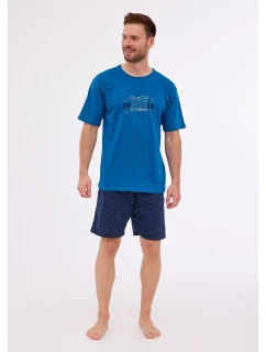 Pyžamo Cornette 326/274 Pixels kr/r S-2XL pánské