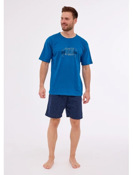 Pánské pyžamo kr/r S2XL model 20235788 - Cornette Pánské pyžamo kr/r S2XL model 20235788 - Cornette