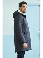 Teplá unisex parka deep black model 22466418 - NEOBLU