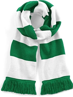 Beechfield B 479 Šála "Stadium" 53.0479 kelly green/white