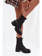 Dámské workery na černé model 21708027 - VINCEZA Dámské workery na černé model 21708027 - VINCEZA