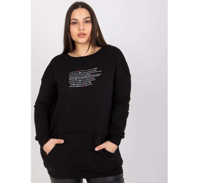 Mikina RV BL 7124.01 černá Mikina RV BL 7124.01 černá