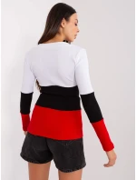 Halenka RV BZ 8431 1.14P bílá a červená Halenka RV BZ 8431 1.14P bílá a červená