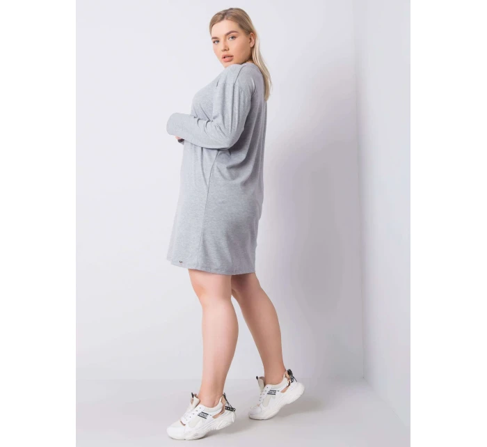 Šaty RV SK 6321.93 šedá