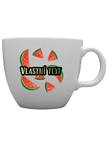Personalizovaný MEGA XXL keramický hrnek 1 000 ml s letním ovocem Personalizovaný MEGA XXL keramický hrnek 1 000 ml s letním ovocem