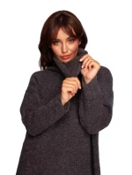 Mikina s rolákem a pulovrem BK086  - BeWear