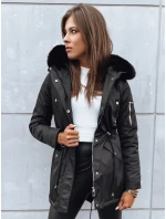 Dámská zimní bunda parka GODDESS černá FashionStreet TY3867