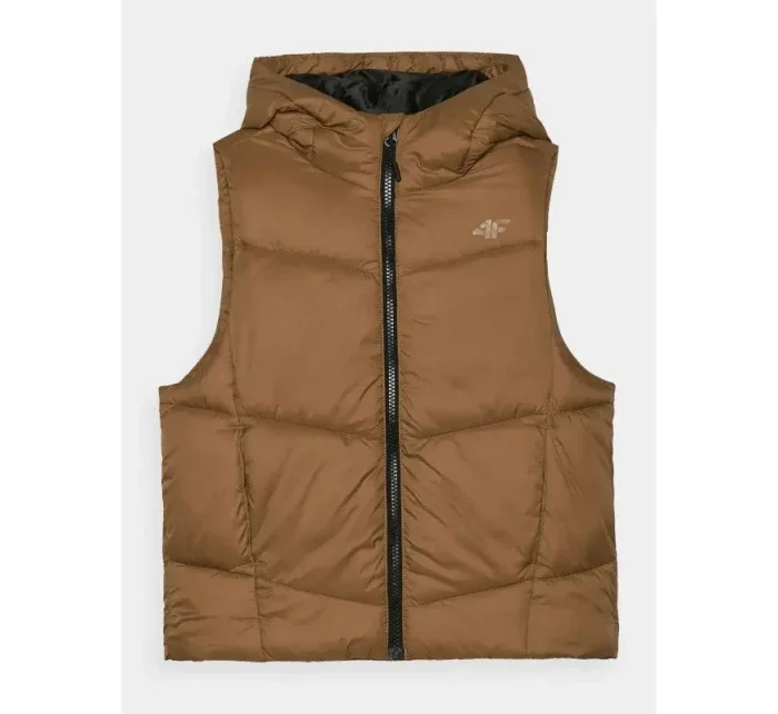 Bunda bez rukávů 4F Jr 4FJWAW24TVJAM134-82S dětské