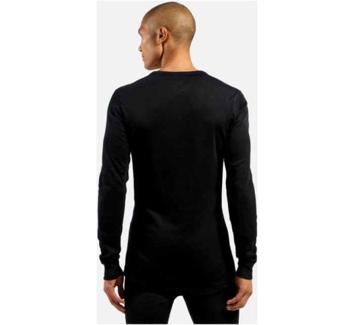 Pánské tričko BL TOP model 22093662 neck l/s ACTIVE WARM ECO velikost M Black - ODLO
