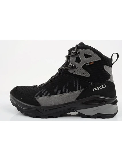 pánská trekingová sportovní obuv model 21917870 Goretex leather grey black - Aku