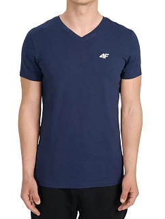 Koszulka męska 4F granatowa 4FWMM00TTSH 31S pánské model 22086680 - Hikvision