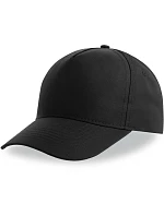 Kid Recy Five Dětská 5 panelová kšiltovka model 22485495 black - Atlantis Headwear Kid Recy Five Dětská 5 panelová kšiltovka model 22485495 black - Atlantis Headwear