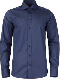J.Harvest & Frost YB 50 Slim Men Keprová košile s dlouhým rukávem 63.5002 navy
