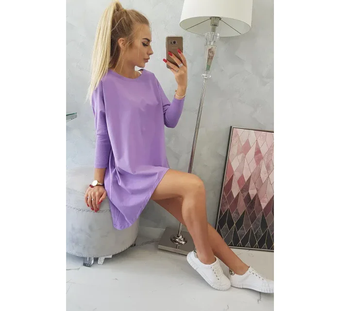 Oversize halenka fialová