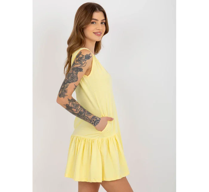 Dámské šaty EM TU TU HS 20 282.38P světle žlutá - FPrice