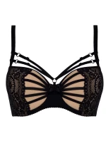 Podprsenka V-8031 černo-béžová - Axami