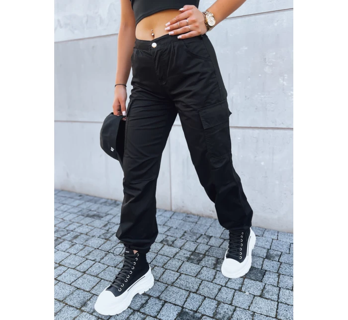 Dámské padákové kalhoty ADVENTURE černé UY1640 Dámské padákové kalhoty ADVENTURE černé UY1640