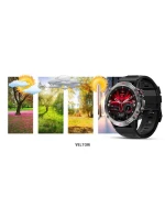 Černý silikonový řemínek model 21805549 - VELTORI