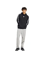 Pánské kalhoty Essentials 3Stripes Single Jersey Tapered Open šedé, model 22403339 - ADIDAS Pánské kalhoty Essentials 3Stripes Single Jersey Tapered Open šedé, model 22403339 - ADIDAS