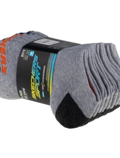 Skechers 6ks ponožek No Show S108264-GRY