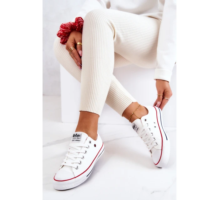 Dámské Tenisky model 21576313 Bílé - Lee Cooper Dámské Tenisky model 21576313 Bílé - Lee Cooper