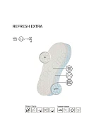 Coccine Refresh Extra Refreshing insoles of 3 pairs