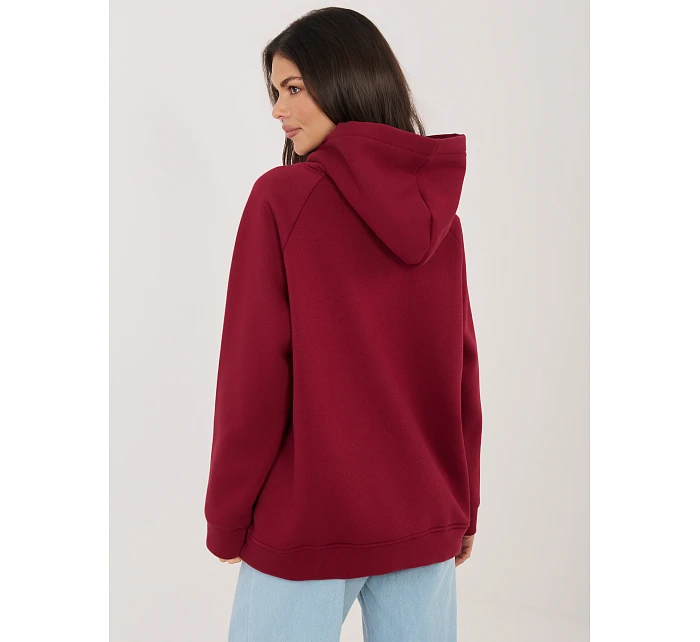 Bluza RV BL model 22076804 bordowy - FPrice Bluza RV BL model 22076804 bordowy - FPrice