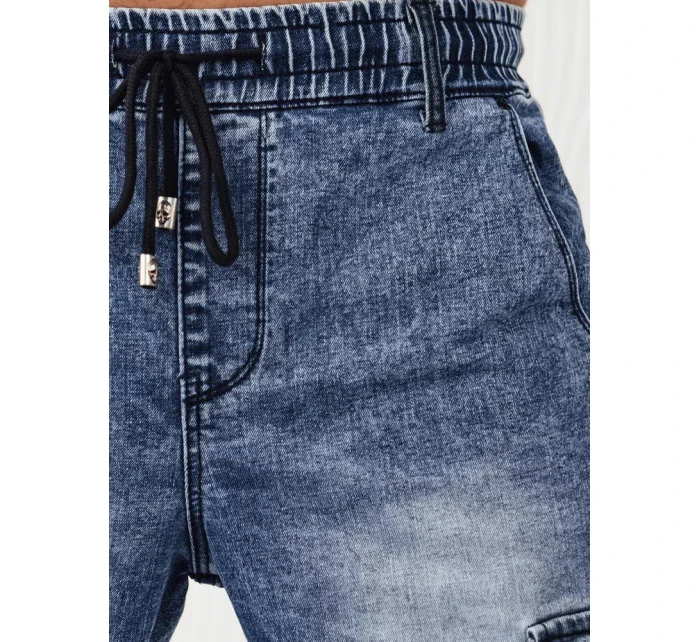 Pánské modré cargo kalhoty model 20648436 - Dstreet