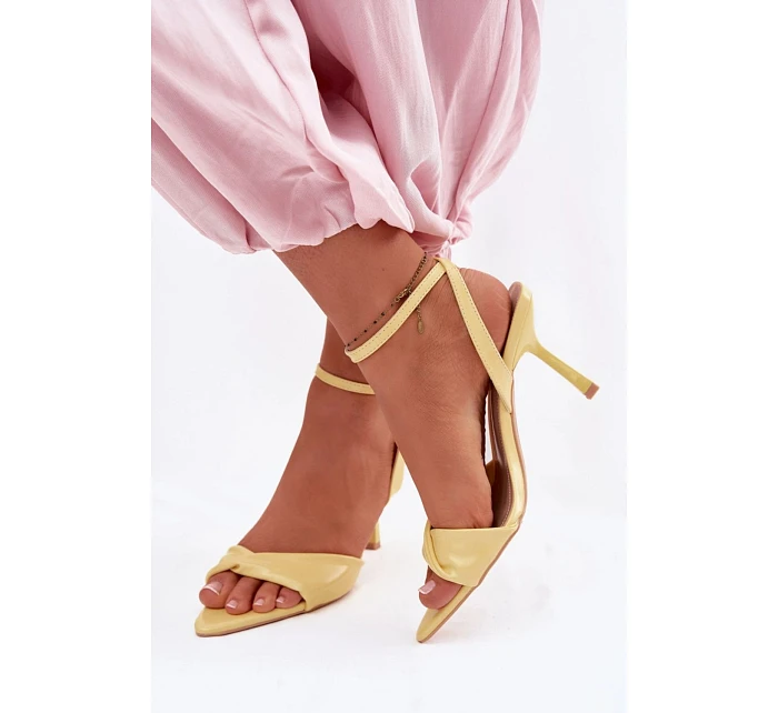 Sandály na podpatku  model 226516 Step in style