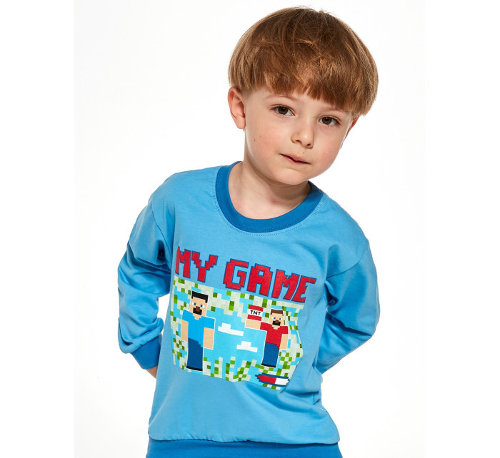 Chlapecké pyžamo Cornette Kids Boy 477/147 My Game dł/r 86-128