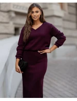 komplet ze bordowy model 21781253 - Moon