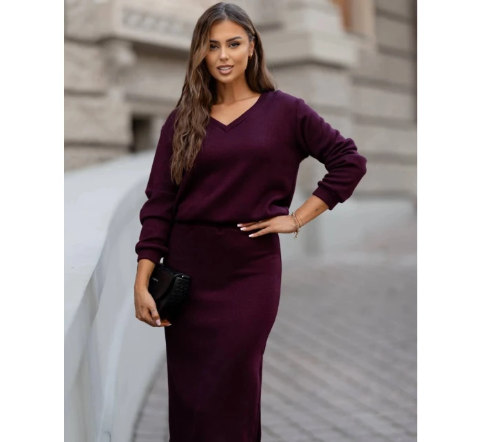 komplet ze bordowy model 21781253 - Moon