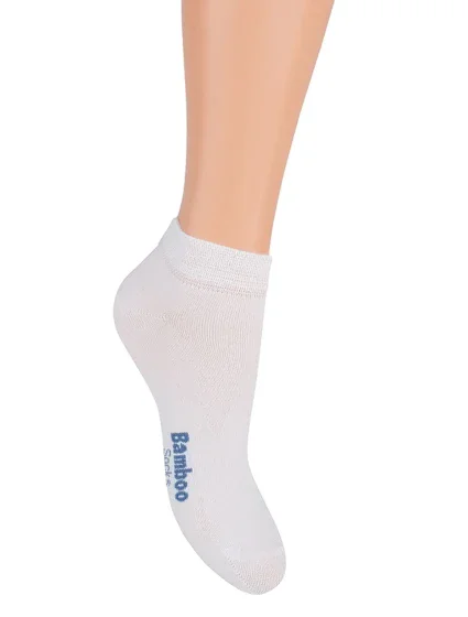 Dámské ponožky 25 white - Skarpol
